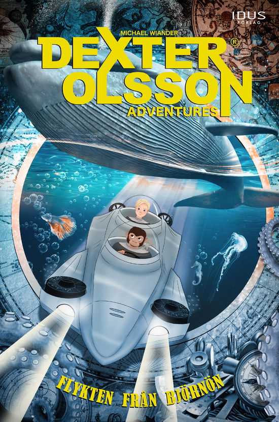 Cover for Michael Wiander · Flykten från Björnön (Hardcover Book) (2023)