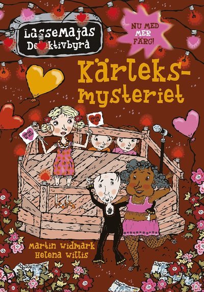 Cover for Martin Widmark · Lassemajas detektivbyrå: Kärleksmysteriet (Inbunden Bok) (2019)