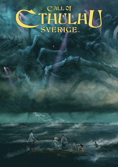 Cover for Ola Larsson, Jonas Larsson Olanders, Carl Papworth · Call of Cthulhu Sverige. Spelledarskärm (Oracle cards) (2021)