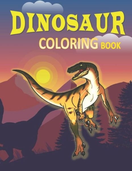 Cover for Bichri Globe · Dinosaur Coloring Book (Paperback Book) (2020)