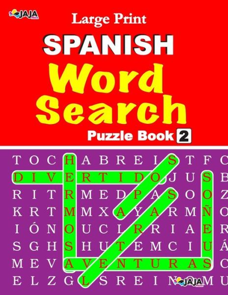 Cover for J S Lubandi · Large Print SPANISH WORD SEARCH (Paperback Book) (2020)