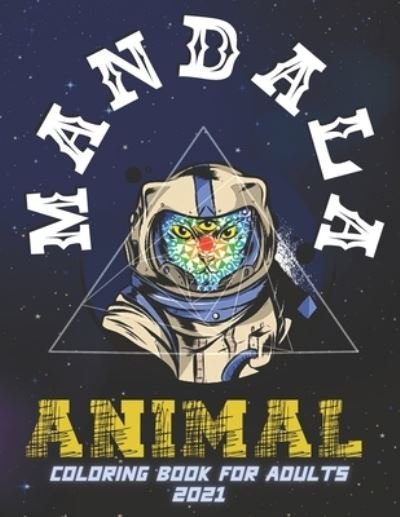 Cover for Boireta Publisher · Animal Mandala Coloring Book for Adults 2021 (Paperback Book) (2021)