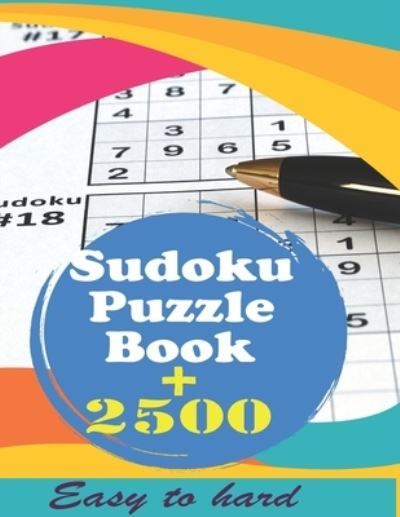 Cover for Barkoun Press · Sudoku Puzzle Book + 2500 (Paperback Book) (2021)