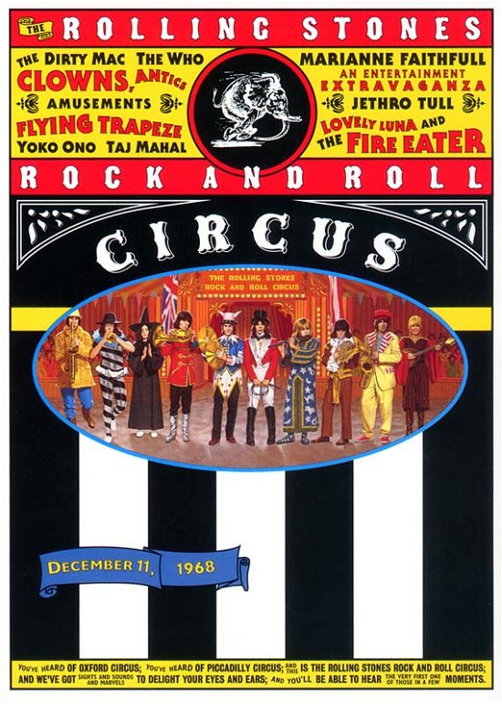 Cover for The Rolling Stones · Rock and Roll Circus (DVD) [Digipak] (2004)