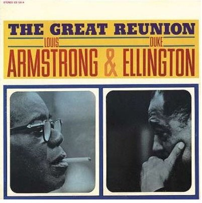 Cover for Louis Armstrong &amp; Duke Ellington · The Great Reunion (LP) (2016)
