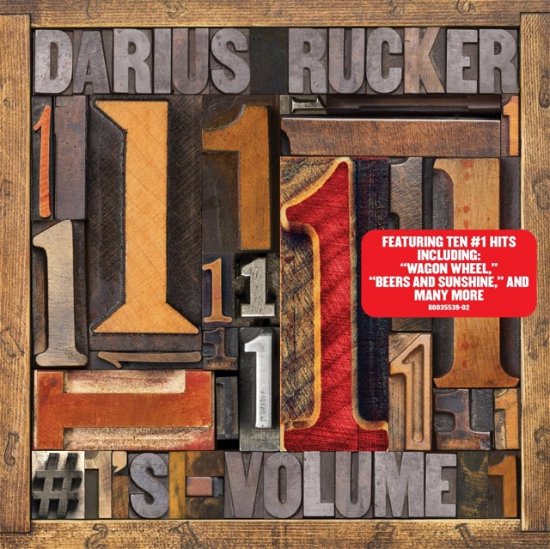 Cover for Darius Rucker · #1's - Volume 1 (CD) (2022)