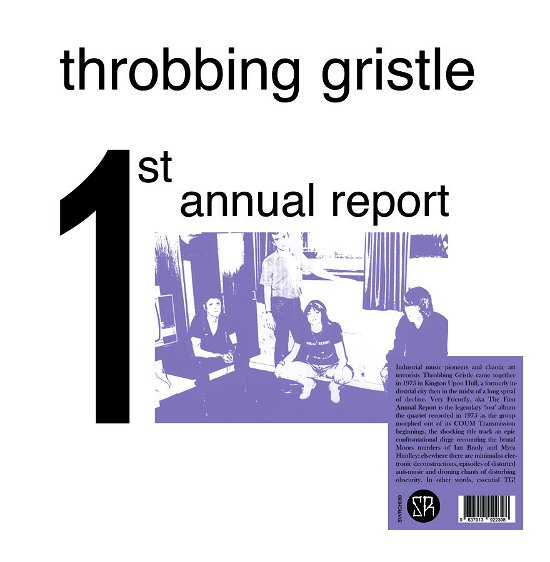 Cover for Throbbing Gristle · 1st Annual Report (LP) (2023)