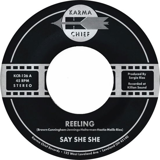 Cover for Say She She · Reeling (LP) (2023)