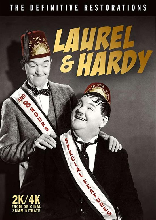 Cover for Laurel &amp; Hardy · Laurel &amp; Hardy: the Definitive Restorations (DVD) (2020)