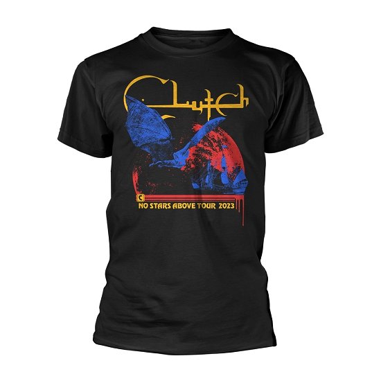 Cover for Clutch · No Stars Above Tour 2023 (T-shirt) [size S] (2023)