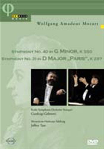 Cover for Mozart Wolfgang Amadeus · Sinfonia N.40 K 550, N.31 K 297 Pa (DVD) (2005)