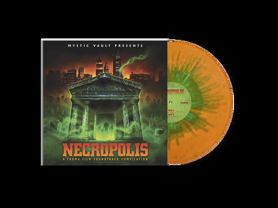 Cover for Troma Entertainment · Necropolis: Troma Film - O.s.t. (LP) [Orange Coloured edition] (2024)