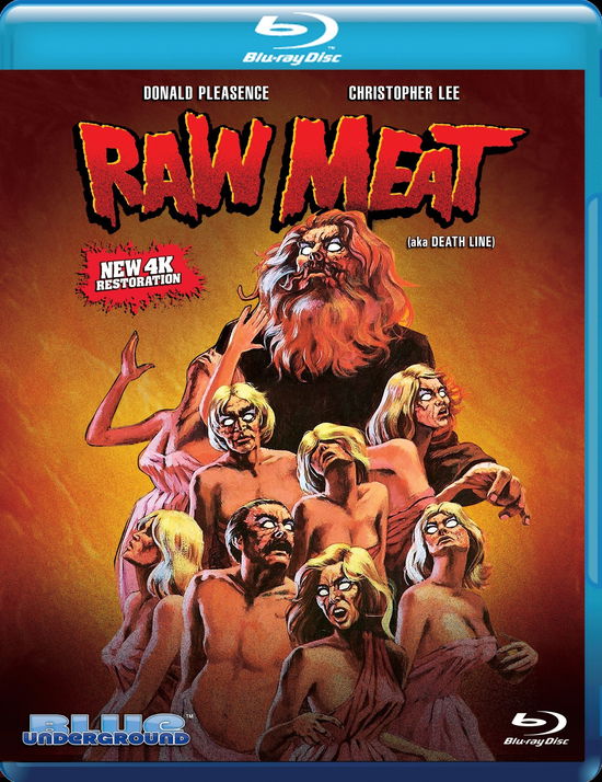 Cover for Raw Meat (Aka Death Line) (Blu-ray) (2025)