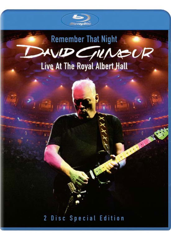 Cover for David Gilmour · Remember That Night: Live at Royal Albert Hall (Blu-Ray) (2007)