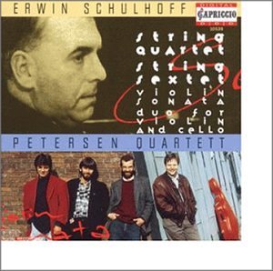 Cover for Petersen Quartett · * Streichquart.&amp; Sext. / Duo / Sonate (CD) (2008)