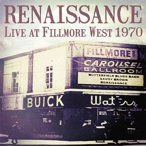 Cover for Renaissance · Live at Fillmore West, 1970 (LP) [Limited edition] (2017)