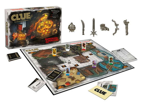 Cover for Winning Moves · Dungeons And Dragons: Cluedo (MERCH)