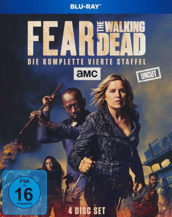 Cover for Lennie James Kim Dickens · Fear the Walking Dead - Staffel 4 (Blu-ray) (2019)