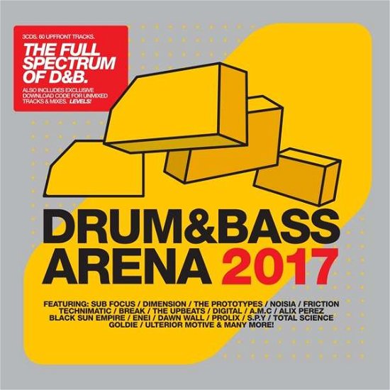 Drum & Bass Arena 2017 - V/A - Musik - NEWS - 5055199518398 - 24. maj 2017