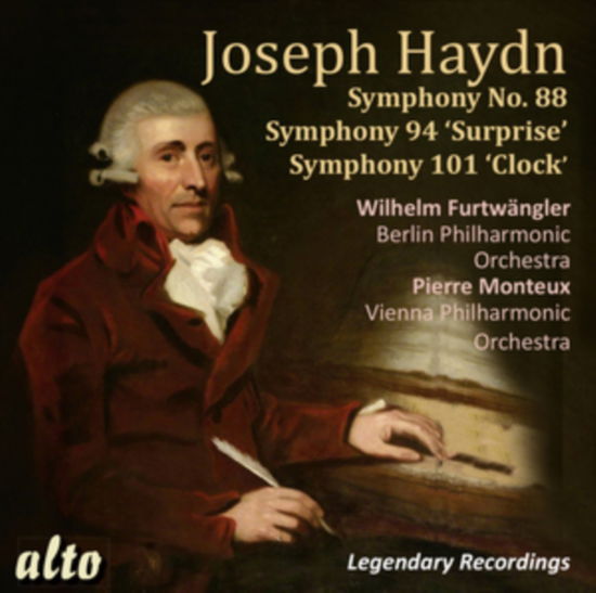 Haydn Symphonies 88. 94. 101 - Furtwangler / Monteux Conducting - Música - ALTO - 5055354414398 - 5 de noviembre de 2021