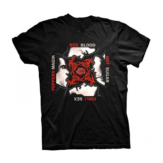 Cover for Red Hot Chili Peppers · Red Hot Chili Peppers Unisex T-Shirt: Blood / Sugar / Sex / Magic (T-shirt) [size S] [Black - Unisex edition] (2018)