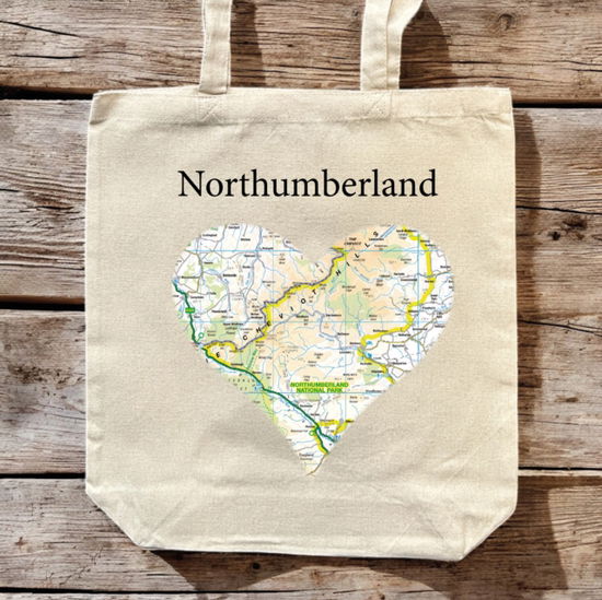 Cover for OS Map Premium Canvas Tote Bag - Northumberland National Park (MERCH) (2025)