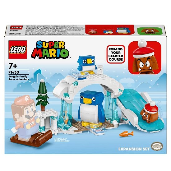LEGO Super Mario 71430 Uitbreidingsset: Sneeuwavontuur met Penguin en Familie - Lego - Merchandise -  - 5702017592398 - 