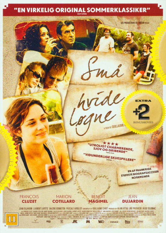 Cover for Små Hvide Løgne + 2 film (DVD) (2016)