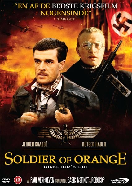 Cover for Paul Verhoeven · Soldier of Orange (DVD) (2012)