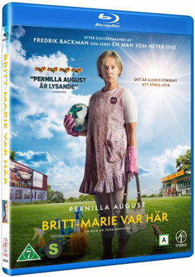 Cover for Britt-Marie Var Her (Blu-ray) (2019)