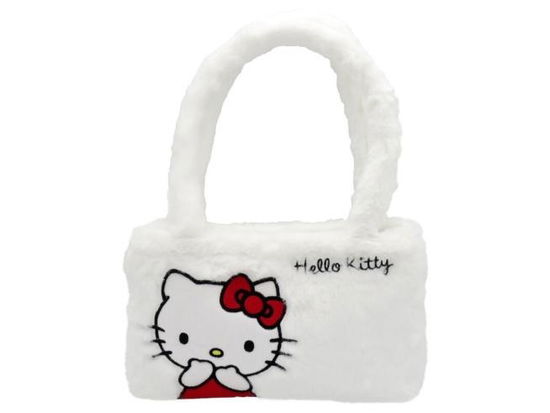 Cover for Hello Kitty · HELLO KITTY - Fur Handbag - Small 26x17x7cm (Lelut)