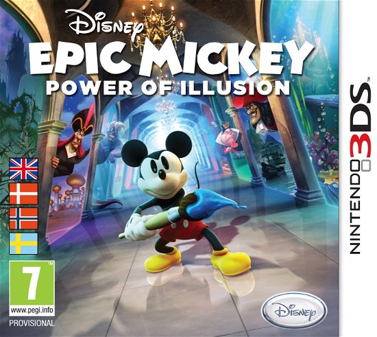Cover for Disney Interactive · Epic Mickey 2 The Power Illusion (3DS) (2012)