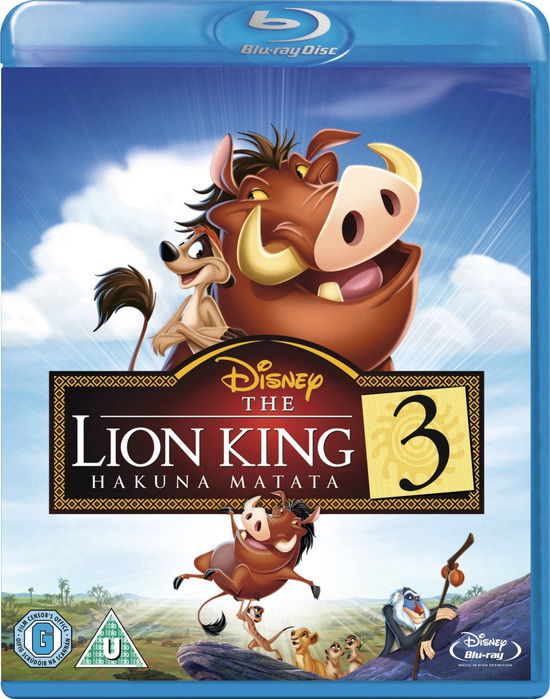 Cover for The Lion King 3: Hakuna Matata · The Lion King 3 - Hakuna Matata (Blu-ray) (2014)