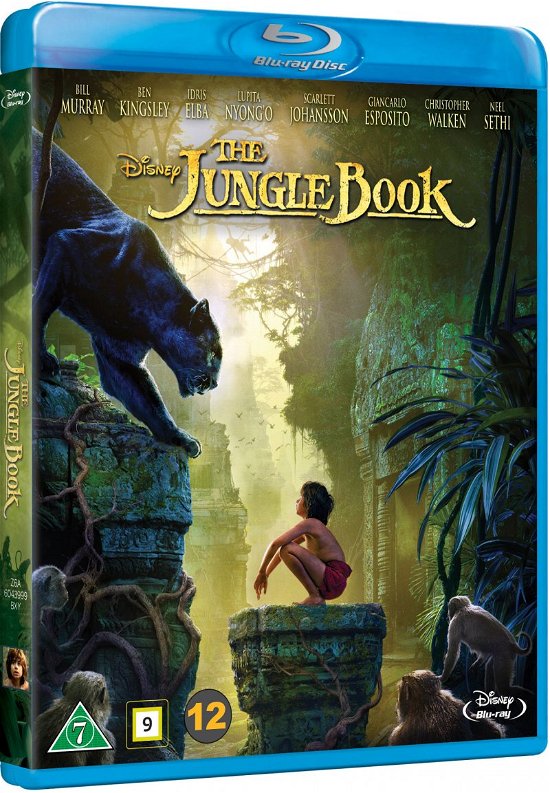 Cover for Jon Favreau · The Jungle Book (Live Action) (Blu-ray) (2016)