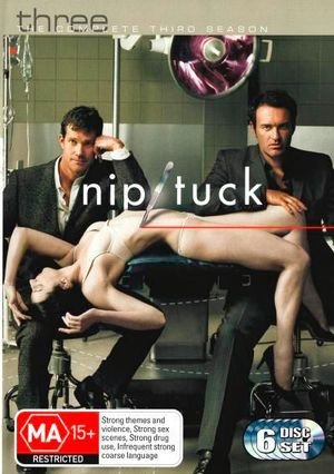 Cover for Ryan Murphy · Nip / Tuck - Season 3 (DVD) (2007)