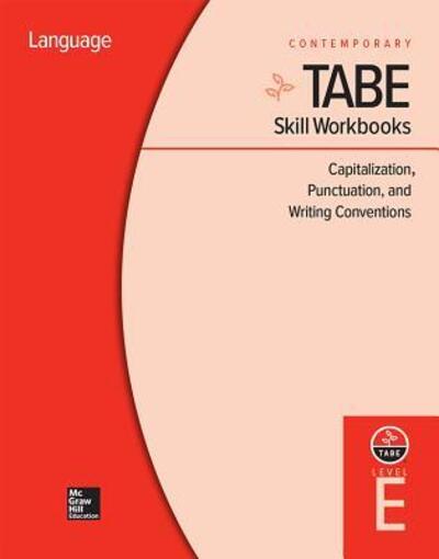 Cover for Contemporary · Tabe Skill Workbooks Level E: Capitalization, Punctuation, and Writing Conventions (10 Copies) (Book) (2011)