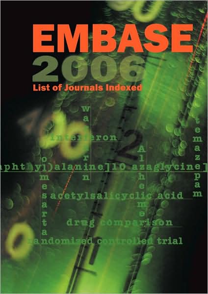 Cover for Elsevier · EMBASE List of Journals Indexed 2006 - EMBASE List of Journals Indexed (Paperback Bog) (2006)