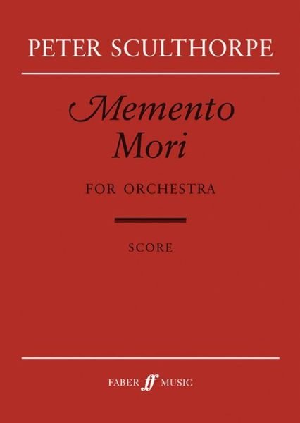 Cover for Peter Sculthorpe · Memento Mori (Paperback Book) (1998)