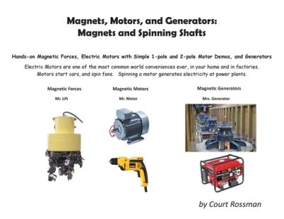 Cover for E Rossman Court · Magnets, Motors, and Generators (Paperback Book) (2022)