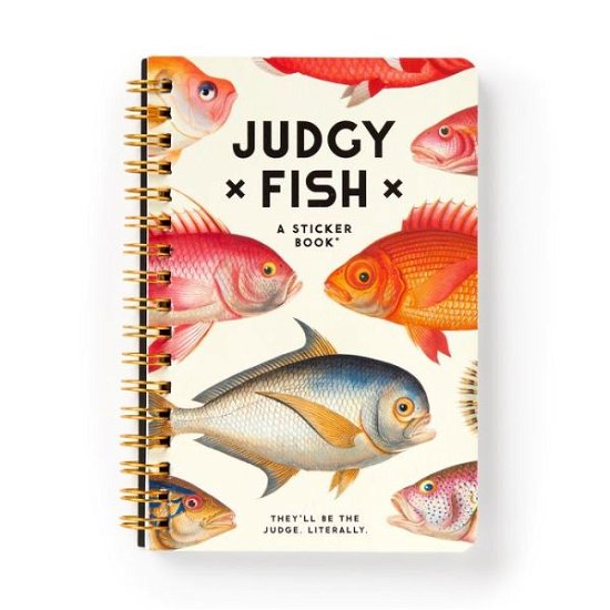 Judgy Fish Sticker Book - Brass Monkey - Andet - Galison - 9780735379398 - 31. august 2023