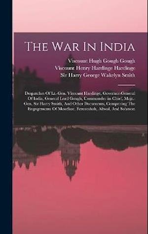 Cover for Viscount Henry Hardinge Hardinge · War in India (Book) (2022)