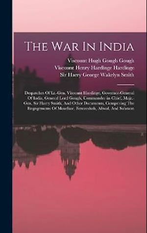 Cover for Viscount Henry Hardinge Hardinge · War in India (Buch) (2022)