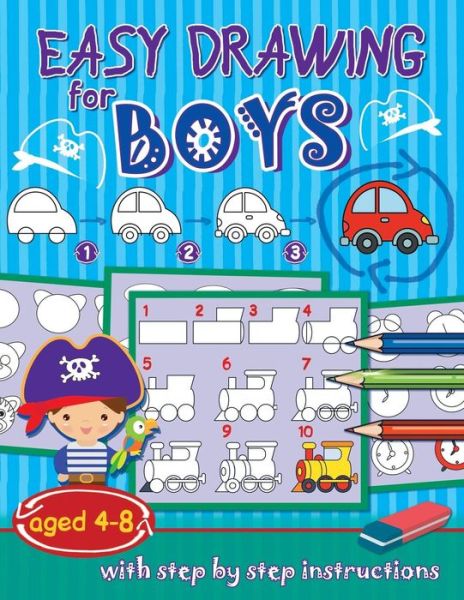 Easy drawing for boys - 4 Busy Hands - Boeken - Independently Published - 9781070477398 - 27 mei 2019