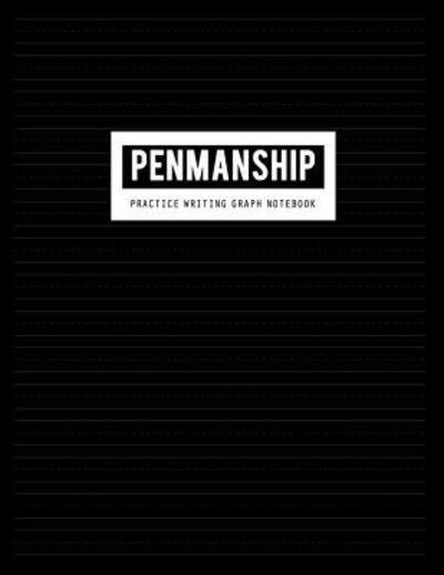 Penmanship Writing Graph Notebook - Black and White Publishing - Bøker - Independently Published - 9781070901398 - 30. mai 2019