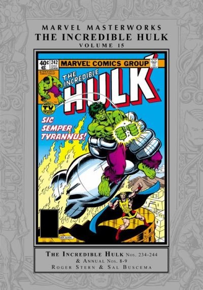 Cover for Roger Stern · Marvel Masterworks: The Incredible Hulk Vol. 15 (Hardcover Book) (2021)