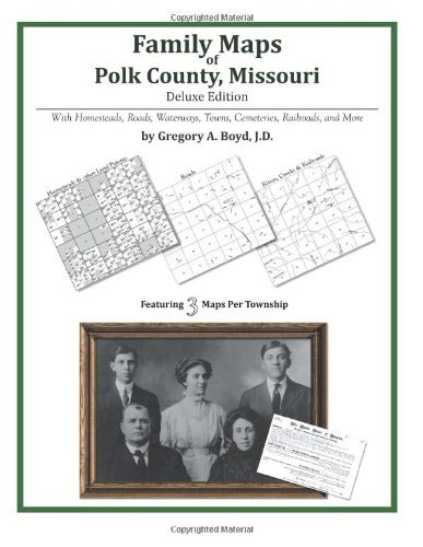 Cover for Gregory A. Boyd J.d. · Family Maps of Polk County, Missouri (Paperback Bog) (2011)
