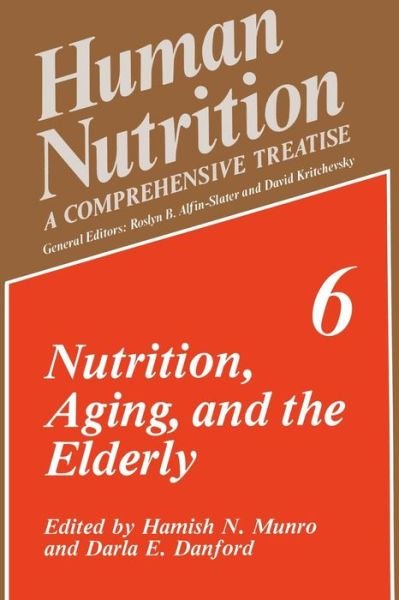Cover for D E Danford · Nutrition, Aging, and the Elderly - Human Nutrition (Paperback Bog) [Softcover reprint of the original 1st ed. 1989 edition] (2013)