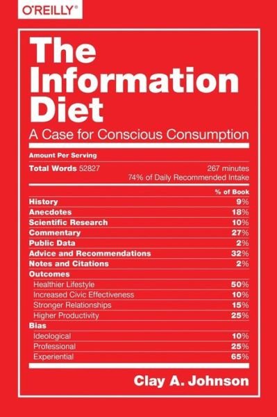 Cover for Ca Johnson · The Information Diet (Paperback Book) (2015)
