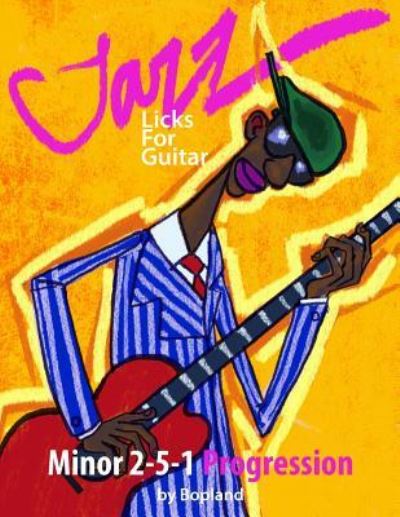 Cover for Bopland · Jazz Licks For Guitar (Paperback Book) (2016)