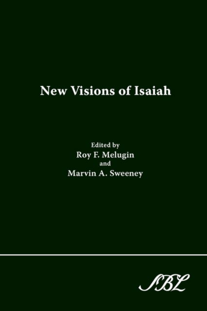 Cover for Roy F Melugin · New Visions of Isaiah (Paperback Book) (1996)